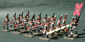 Grntos gyalogosok 1808. Trzs (Leib-Grenadiere) grntosezred Szentptervr 25mm